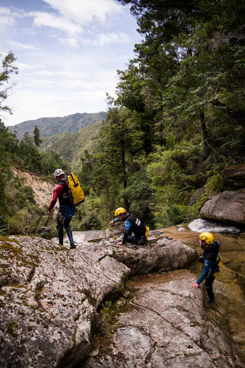 Wilderness canyoning New Zealand