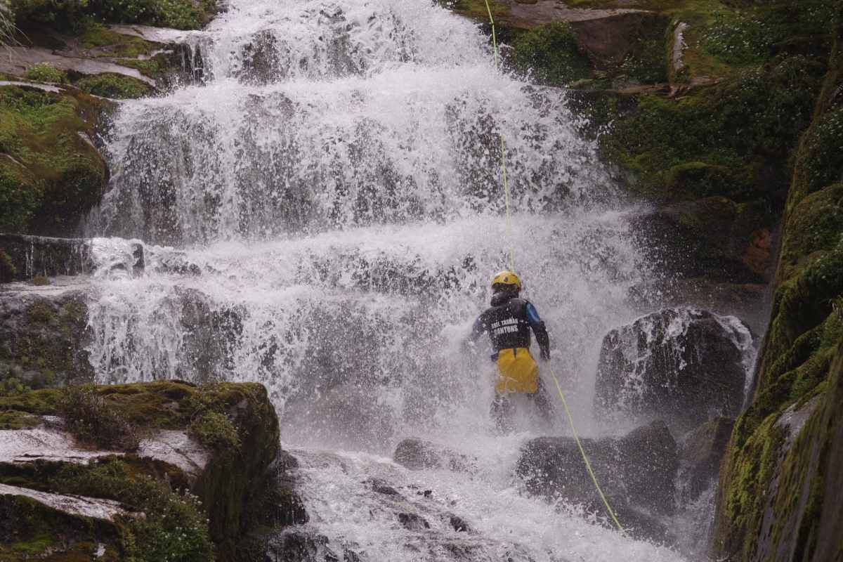 Wilderness canyoning New Zealand