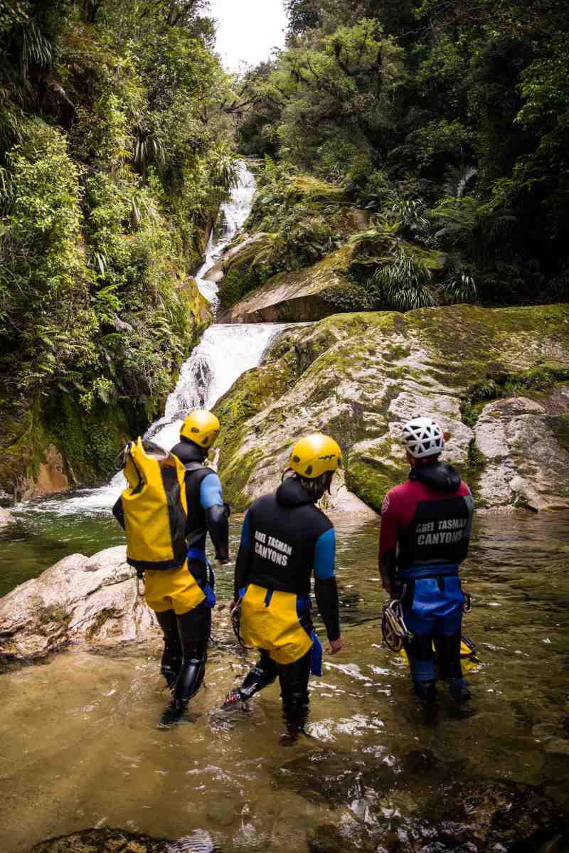 Wilderness canyoning New Zealand