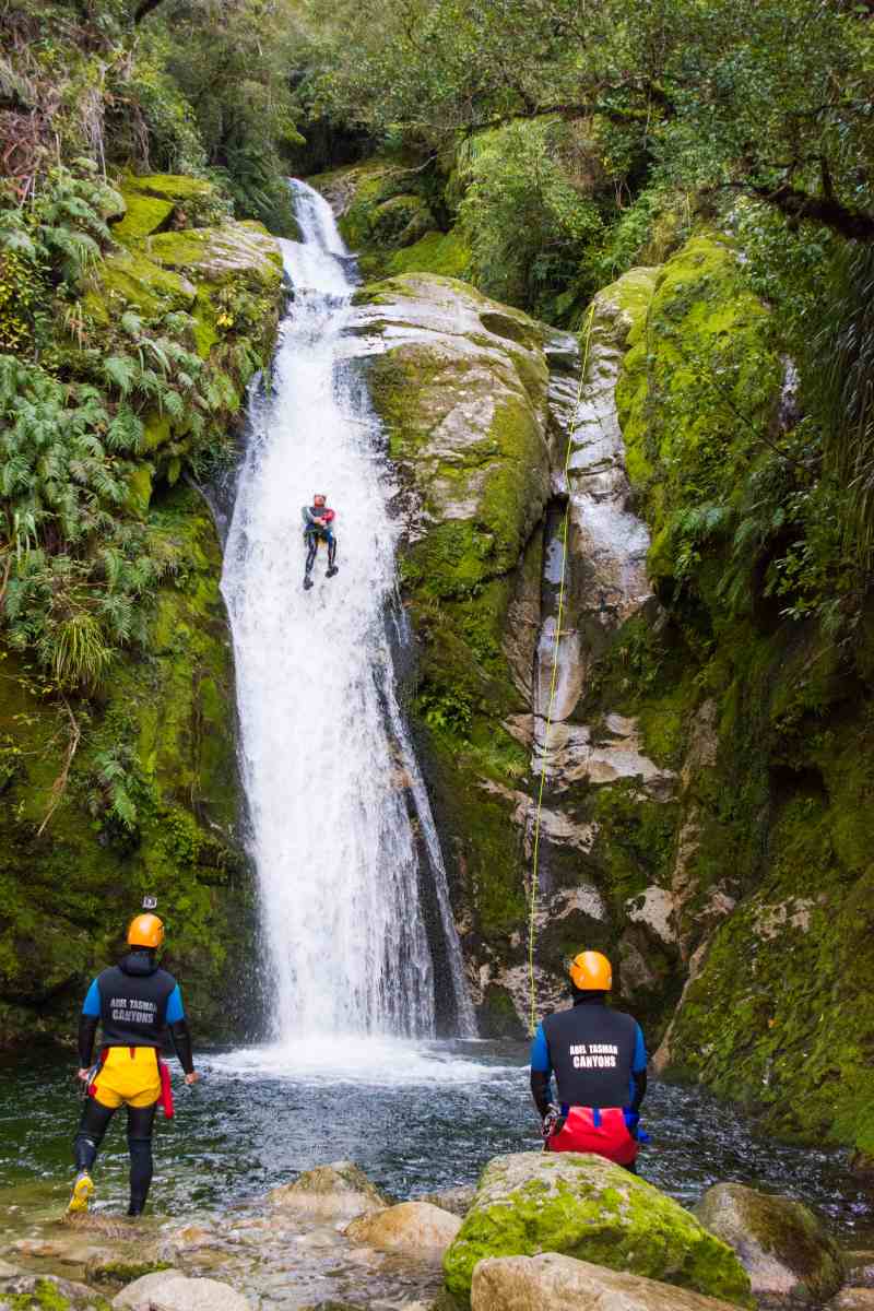 Wilderness canyoning New Zealand