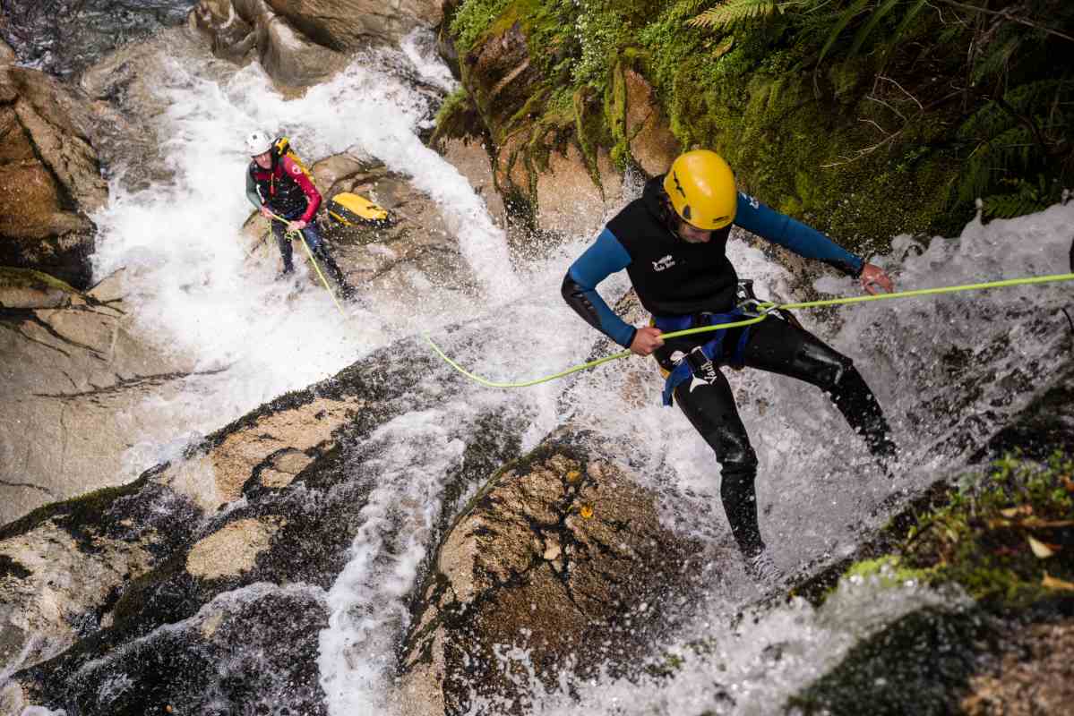 Wilderness canyoning New Zealand