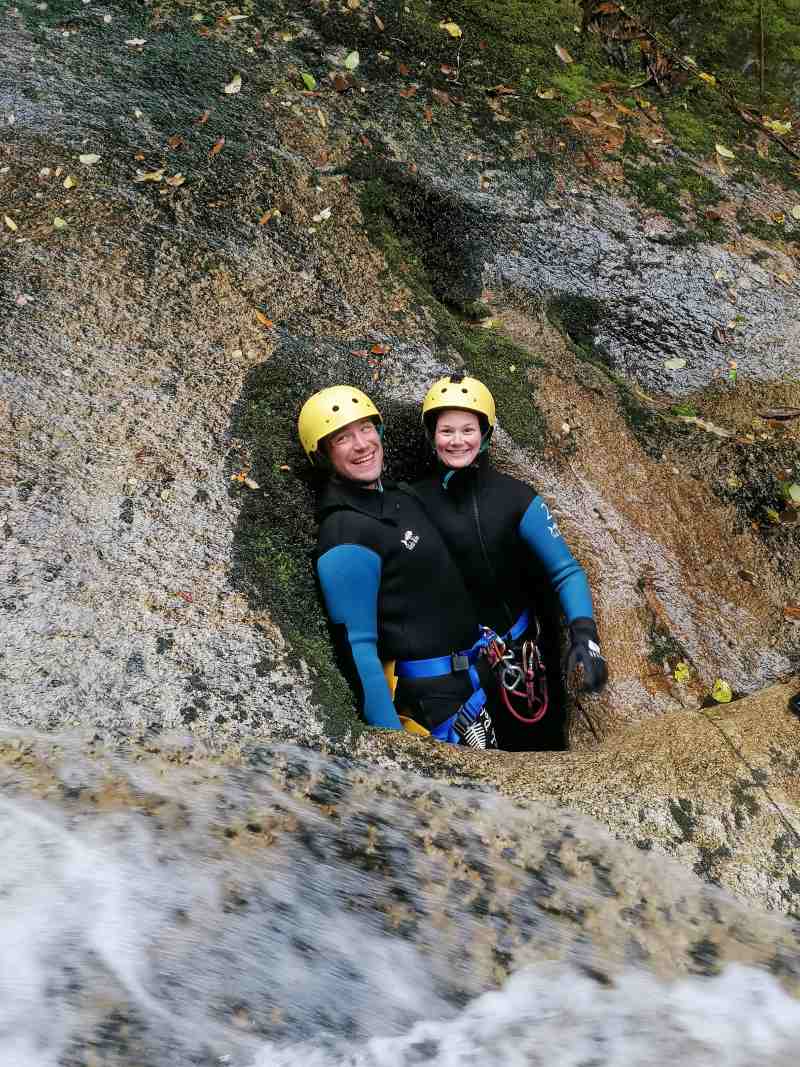 Wilderness canyoning New Zealand