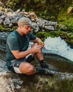 Fuel up with a delicious lunch before canyoning in Torrent River